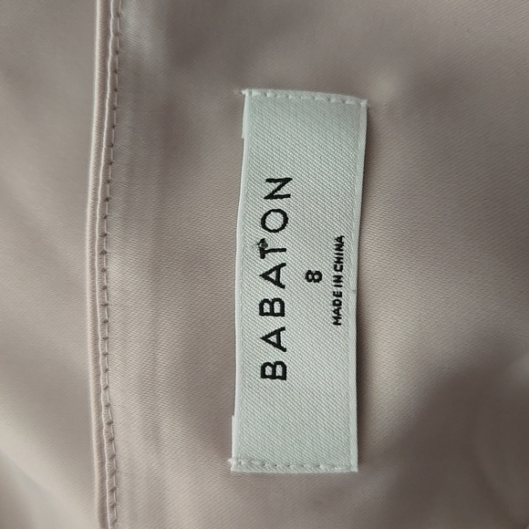 Babaton Spades Wrap Dress Nude Size 8 #024 - Picture 11 of 11